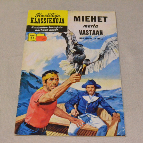 Kuvitettuja klassikkoja 27 Miehet merta vastaan